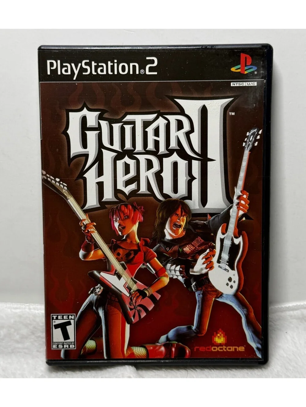 Guitar Hero II Sony PlayStation 2 PS2 Complete CIB Manual Black Label